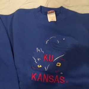 Kansas Jayhawk sweatshirt